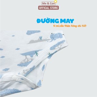 BST body chip cộc Me & Con+ Thoáng Mát, Mịn Màng, Thoải mái cho bé trai bé gái từ 0-12 tháng