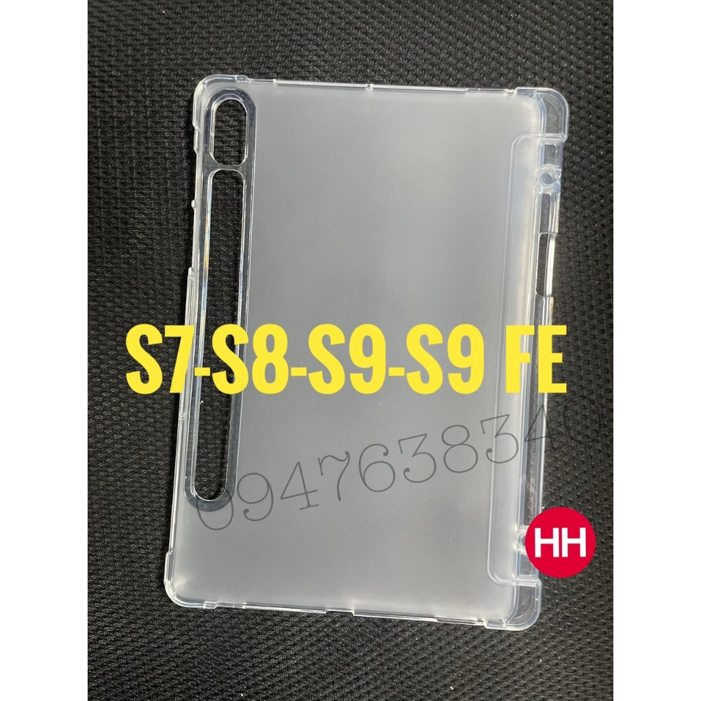 Ốp lưng dẻo Samsung Galaxy Tab S7, S8, S9, S9 FE , S7 Plus, S8 Plus, S9
