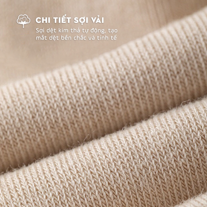Tất vớ nữ cổ ngắn Ekiu Shop hình dệt sắc nét, chất liệu coton co giãn 4 chiều - Ekiu Shop