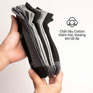 Vớ Tất Nam Cổ Ngắn DIY T&T SOCKS Basic Nhiều Màu Thoáng Khí Êm Ái Khử Mùi - NAM226