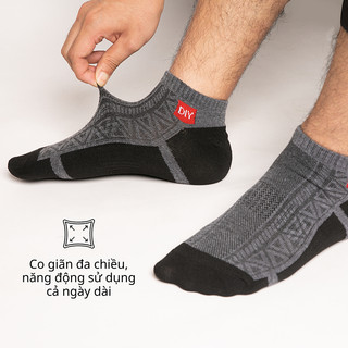 Vớ Tất Nam Cổ Ngắn DIY T&T SOCKS Basic Nhiều Màu Thoáng Khí Êm Ái Khử Mùi - NAM226