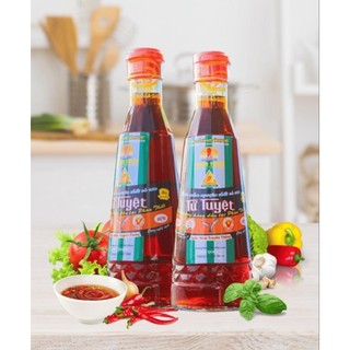 [ Đặc Sản] 2 Chai Thủy Tinh 320ml Nước Mắm Nhĩ Cá Cơm Truyền Thống Nguyên Chất 40 Độ Đạm Hiệu Con Cá Vàng
