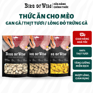 Thịt Sấy Khô Cho Mèo Bite of Wild Túi 40g Nhiều Vị Dành Cho Mèo Mọi Lứa Tuổi Không Chất Bảo Quản Pet Kool