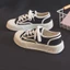 Giày Sục Sneaker Nữ Vải Cao Cấp Thắt NƠ Dây Bản To Stye Hàn Quốc Cực Xinh