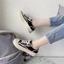 Giày Sục Sneaker Nữ Vải Cao Cấp Thắt NƠ Dây Bản To Stye Hàn Quốc Cực Xinh