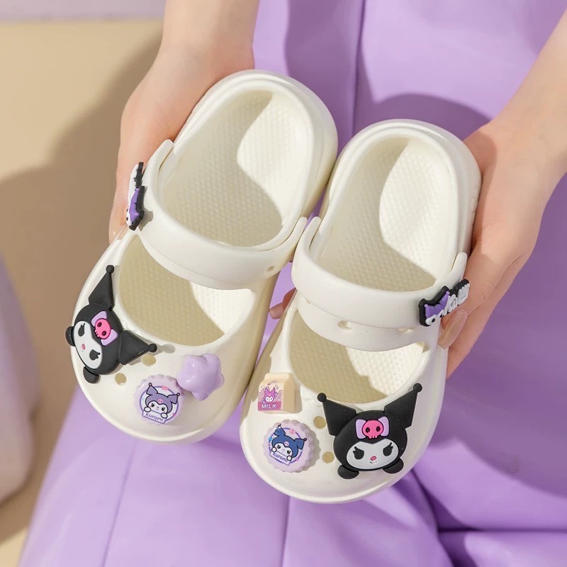PHOM TO Dép Sục Cho Bé hình thỏ koromi Siêu Đẹp Mềm Êm Chân