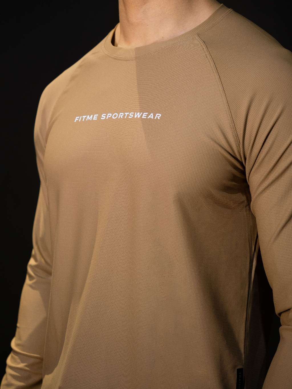 Ảnh Áo tập gym nam tay dài Fitme Performance 2.0 form oversize thể thao co giãn 4 chiều, hỗ trợ boxing chạy bộ AOTD01 2