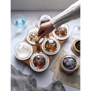 Khay đựng mứt set nhiều khay sang trọng
