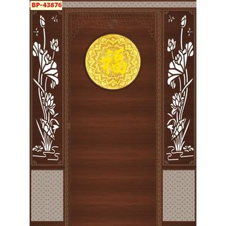TOP tranh bàn thờ KHỔ DỌC cao cấp vải lụa trang trí bàn thờ tổ tiên, ...