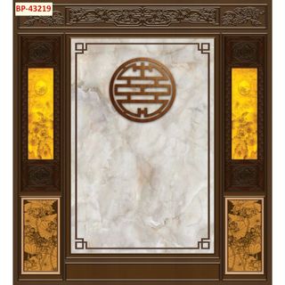 TOP tranh bàn thờ KHỔ DỌC cao cấp vải lụa trang trí bàn thờ tổ tiên, ...