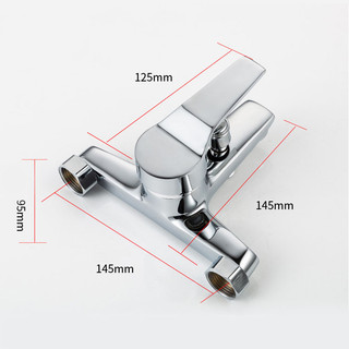 Củ sen tắm nóng lạnh cao cấp giá rẻ hợp kim đồng mạ crom bóng 5 lớp tặng kèm 2 chân đồng chữ Z