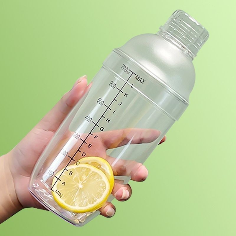 Bình Lắc Cocktail Shaker Chày Dầm chuyên dùng pha chế có chia vạch 3 dung tích 350/500/700ml