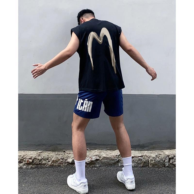 Áo Tanktop Nam Nữ RedLabel In Họa Tiết M, Áo Ba Lỗ Sát Nách Nam Nữ Cotton Cá Tính TT19