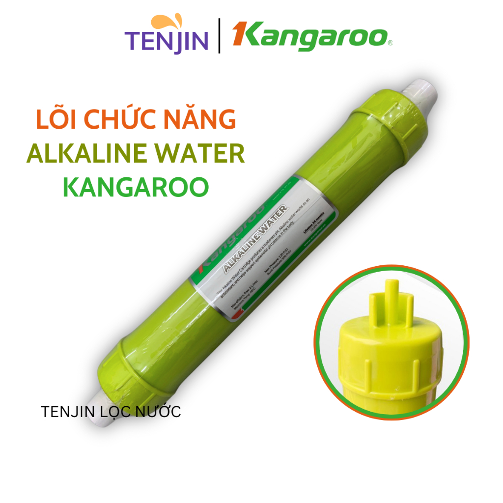 Lõi số 7 Alkaline Water Kangaroo Chính Hãng Lõi Chức Năng Hỗ Trợ Cân Bằng pH Dành Cho Máy Lọc Nước RO