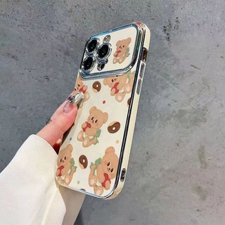 Ốp lưng iphone khung camera mạ kim Gấu ôm tim dành cho ip 6/7/8/plus/x/xr/xs/11/12/13/14/15/pro max - xx2204