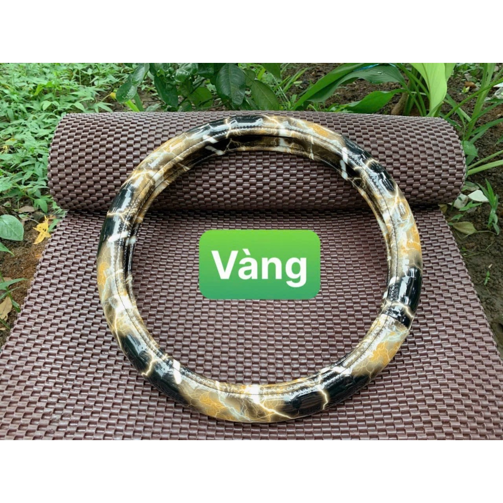 Vô lăng sấm sét da bóng trơn đủ size từ 38 - 49 cho các dòng xe