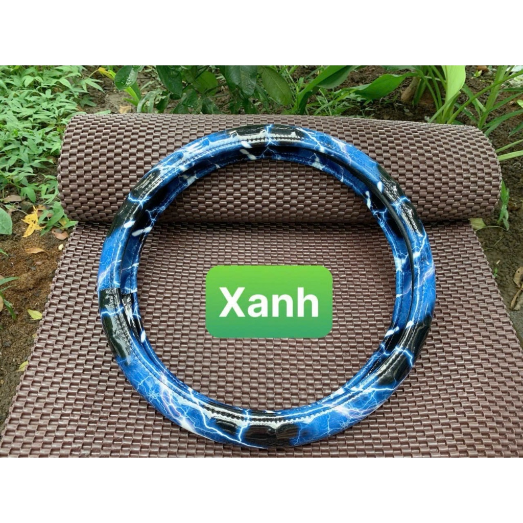 Vô lăng sấm sét da bóng trơn đủ size từ 38 - 49 cho các dòng xe