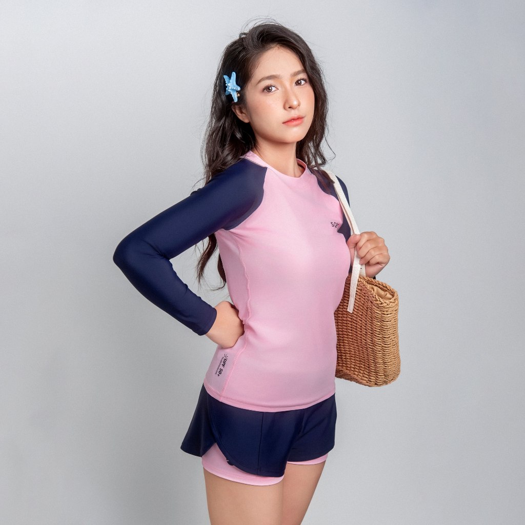 Ảnh Muse Una Áo bơi nữ tay dài chống nắng SOBIE 1