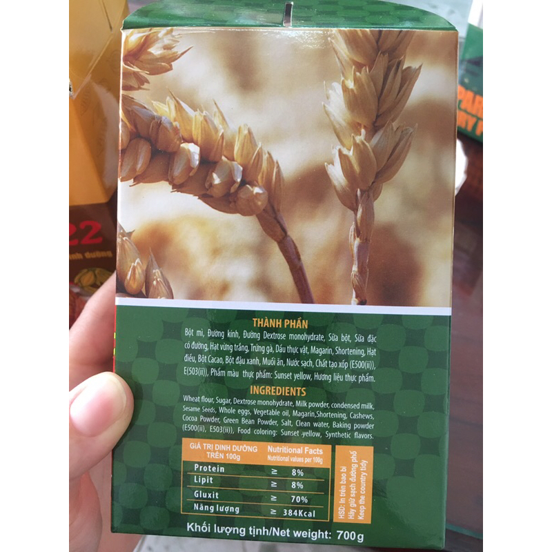 Combo lương khô Cacao và lk BB702