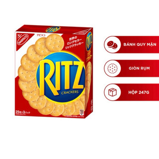 Bánh quy mặn Ritz hộp Nhật 247g