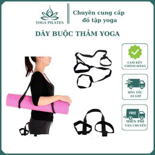 Dây buộc thảm, cột thảm, đeo thảm, chất liệu cotton cao cấp, đa năng chịu lực tốt, nhỏ gọn chắc chắn