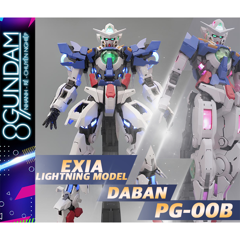 Mô Hình Lắp Ráp Đầu MIGHTY Thay Thế cho MG / MC / MB / 8802 / MGEX Strike Freedom (tặng kèm led)