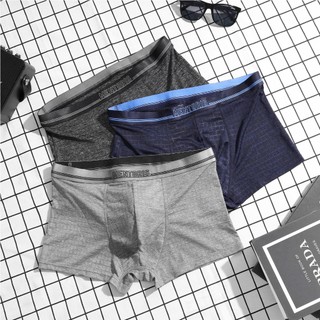 Quần Sịp Boxer Nam Thun Lạnh Cao Cấp MENTORIS, Sang Trọng, Co Giãn 4 Chiều, Kháng Khuẩn - MBX09