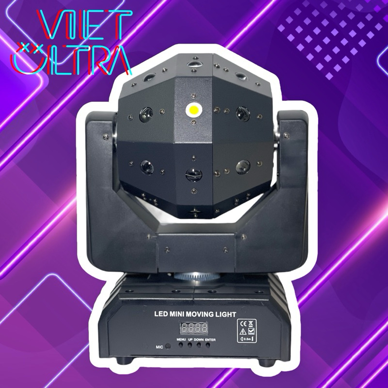 Đèn Moving 16 mắt 3 in 1 VIET ULTRA (Led, Laser, Chớp) | Shopee Việt Nam