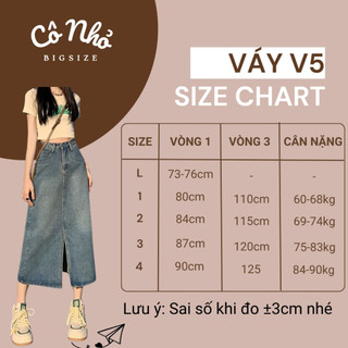 Chân Váy Jean Bigsize Nữ Xẻ Tà Trước Lưng Cao Màu Bụi Cá Tính Vải Denim Mềm Mịn Thời Trang V5