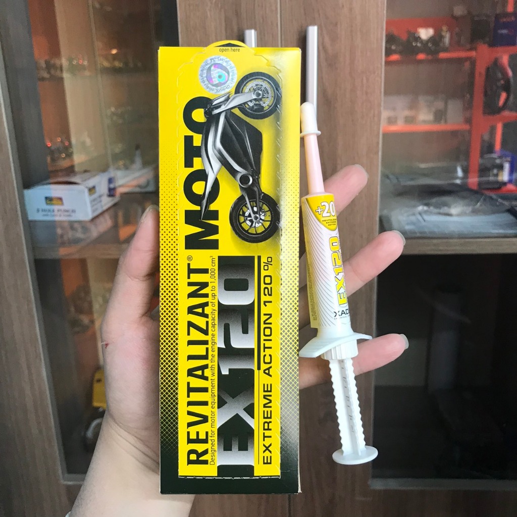 Phụ Gia Phục Hồi Động Cơ Xe Máy Xado Revitalizant Moto Ex120 4ml