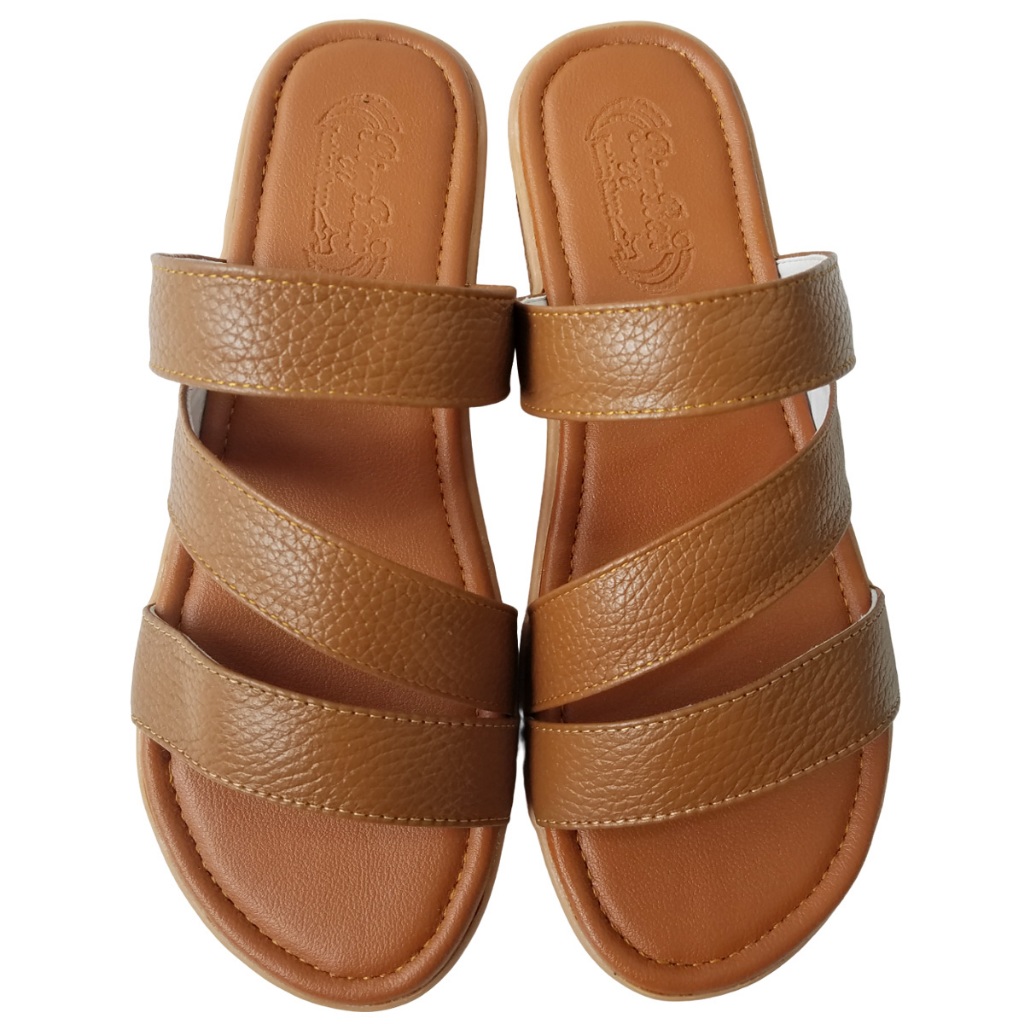 Dép Nữ Da Bò Thật BIGGBEN Cao Cấp DNNB858