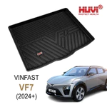 Thảm lót cốp HUVI 3D cho xe Vinfast VF7 Thảm đúc HUVI CAO CẤP KHÔNG MÙI - KHÔNG ẨM MỐC - DỄ VỆ SINH — ảnh 1