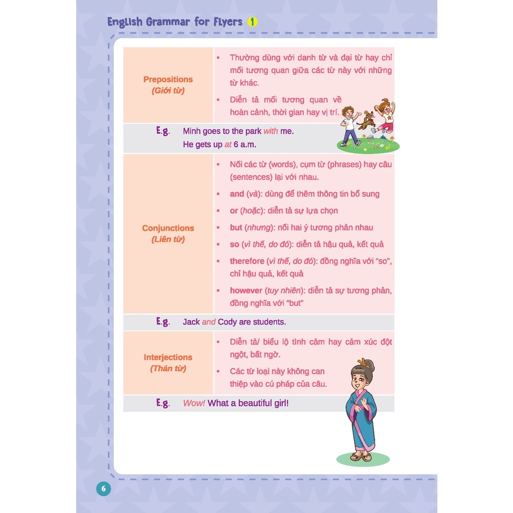Sách - Flyers 1 English Grammar ngữ pháp luyện thi Tiếng Anh (bản màu ...