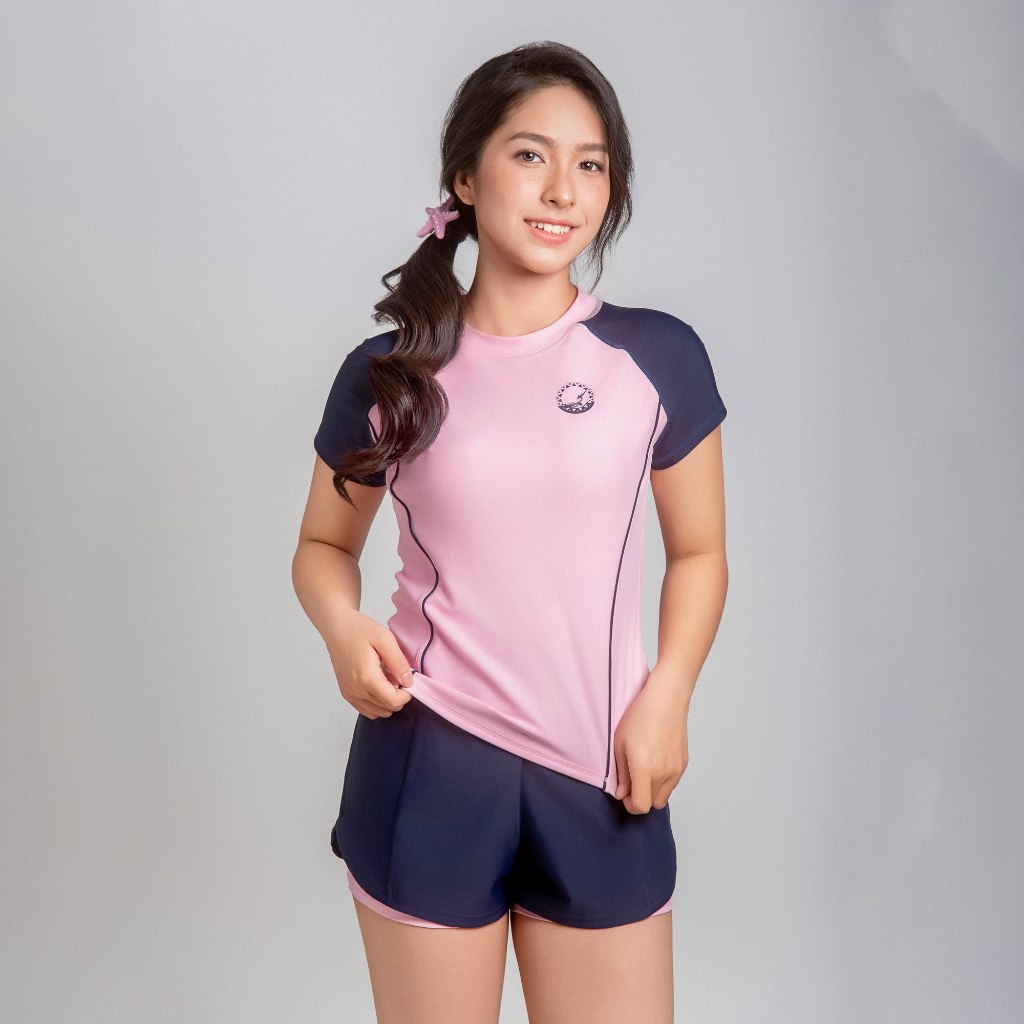 Ảnh Muse Binky Áo bơi nữ tay ngắn dáng babytee kín đáo SOBIE 1