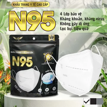 Thùng 300 cái Khẩu trang N95 5 lớp HM pro mask kháng khuẩn chống bụi mịn, khẩu trang chống nắng