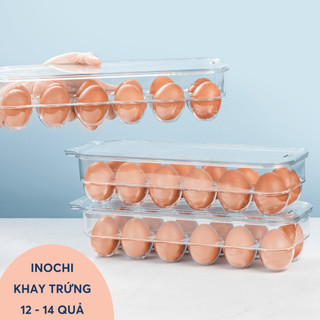 Khay đựng trứng kèm nắp đậy Inochi - Yoko