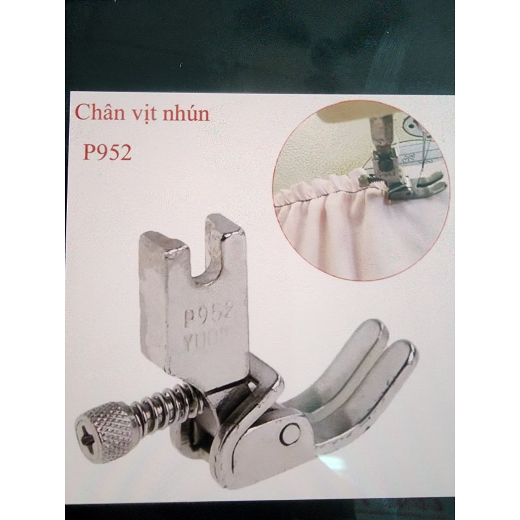 Chân Vịt Chun P952 Susei Nhật Bản – Nhún Chun Tạo Độ Co Cho Máy May Công Nghiệp