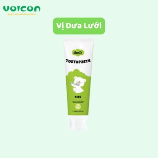 Kem Đánh Răng theCi Toothpaste Kids Vị Chuối, Dâu ,Cúc La Mã ,Cam , Dưa Lưới Cho Bé, Nuốt Được 45g.