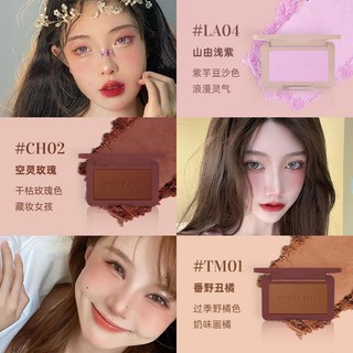 61 Má Moon Eyes Phấn Má Hồng MOONEYES BLUSH Dạng Bột má hồng mooneyes Color Romantic Collector Matte Mịn Tự Nhiên Lâu