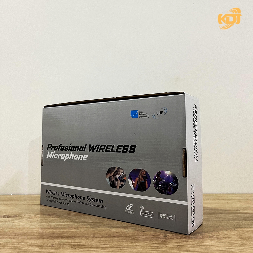 Micro Shure 666-M2 Không Dây UHF, Tần Số Rộng, Âm Thanh Trong, Hát Cực Nhạy Chóng Hú Rít - KDT89