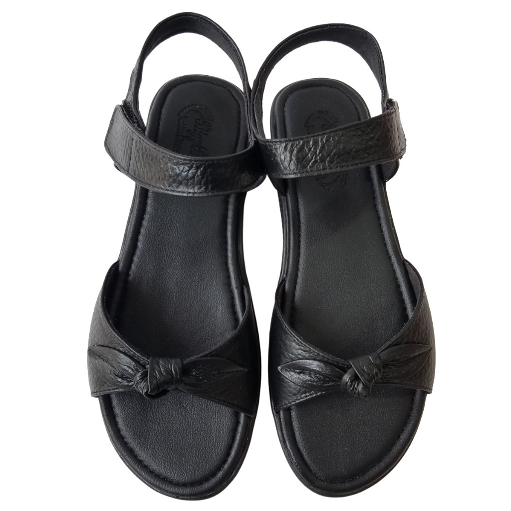 Giày sandal nữ da bò BIGGBEN cao cấp HKD866