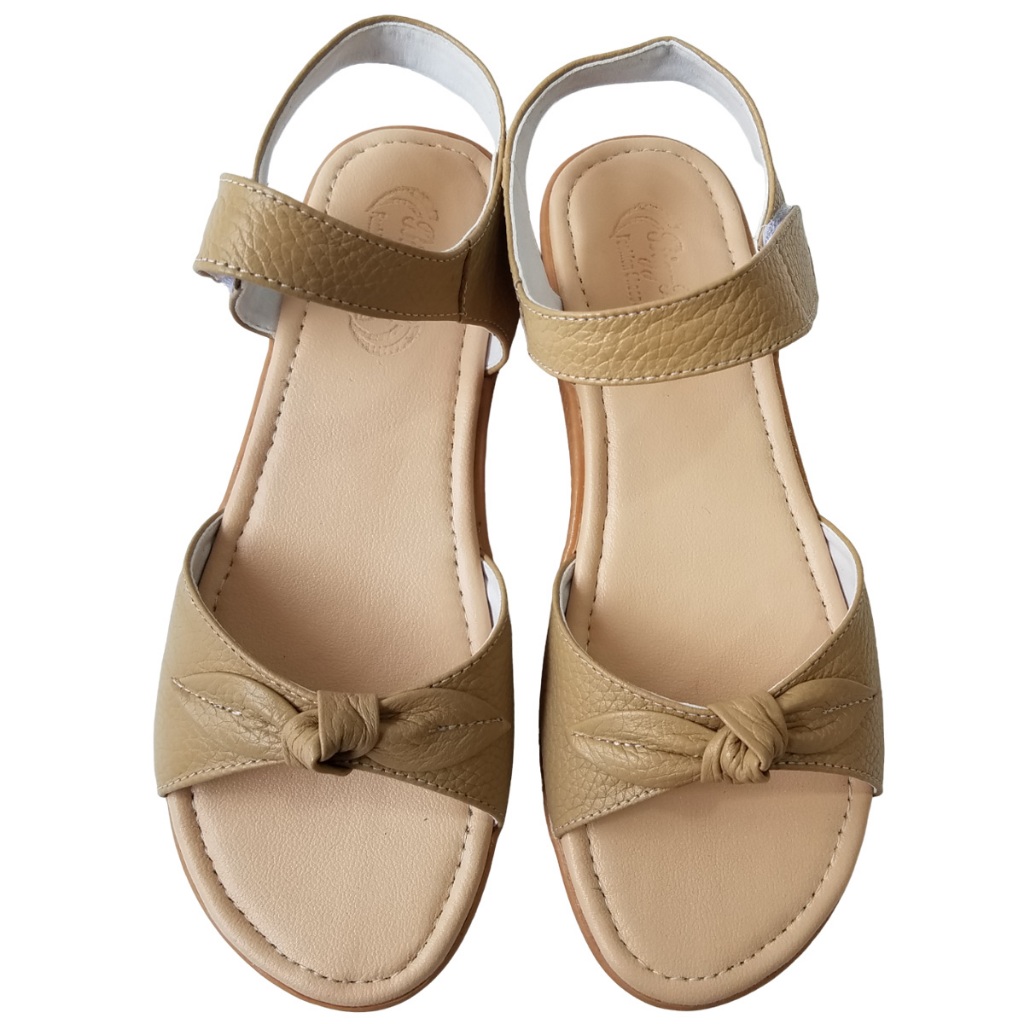 Giày sandal nữ da bò BIGGBEN cao cấp HKD866