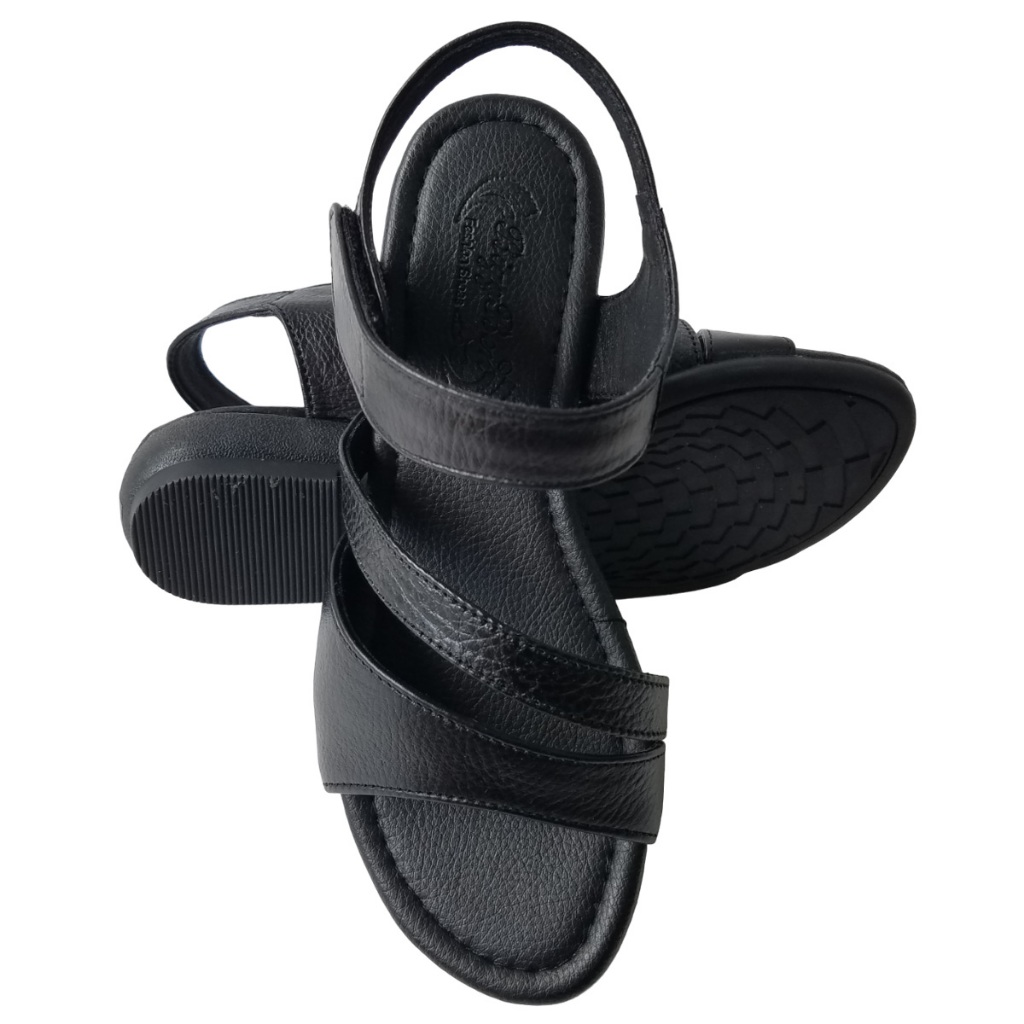 Giày sandal nữ da bò BIGGBEN cao cấp HKD867