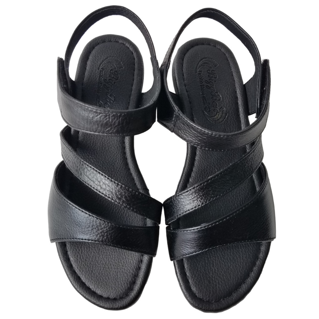 Giày sandal nữ da bò BIGGBEN cao cấp HKD867