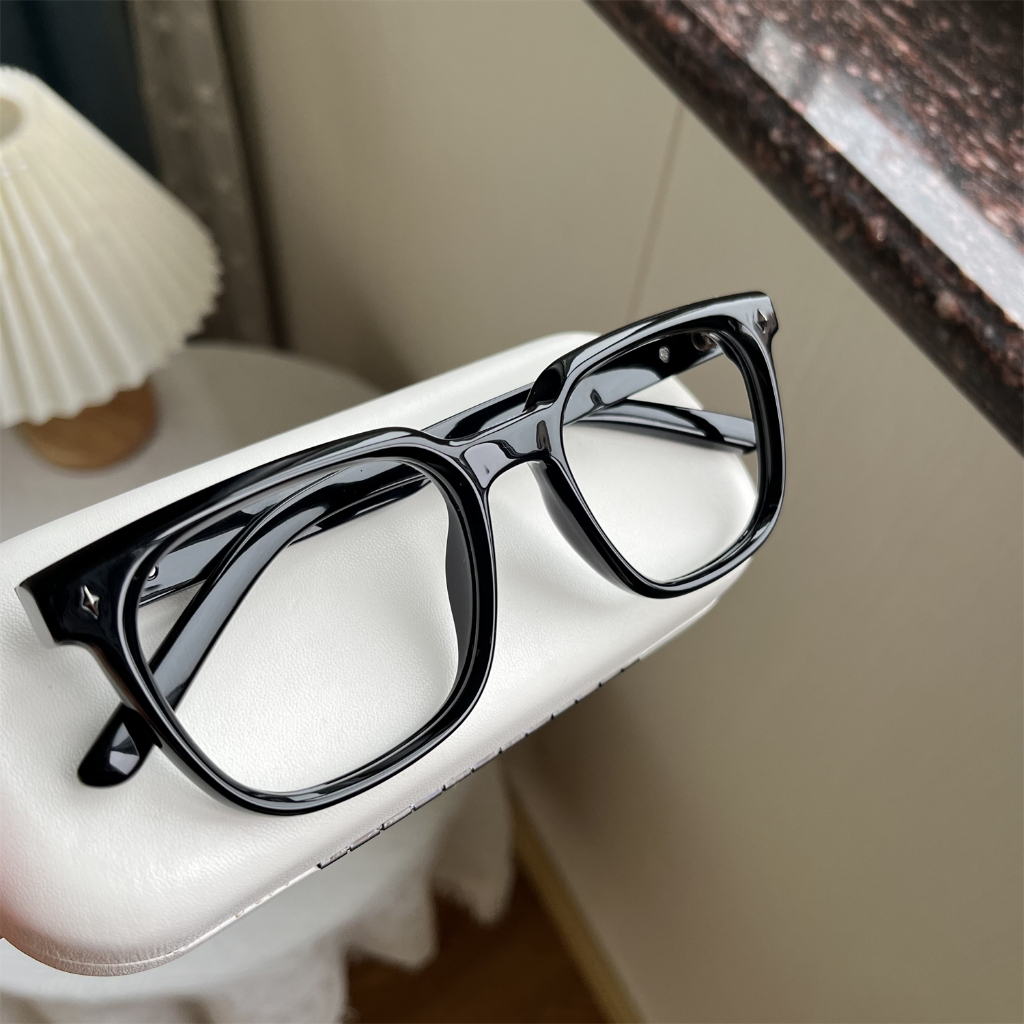 Ảnh Gọng kính cận thời trang nam nữ ANDU dáng vuông chống tia UV chất liệu nhựa cao cấp - 9138 4