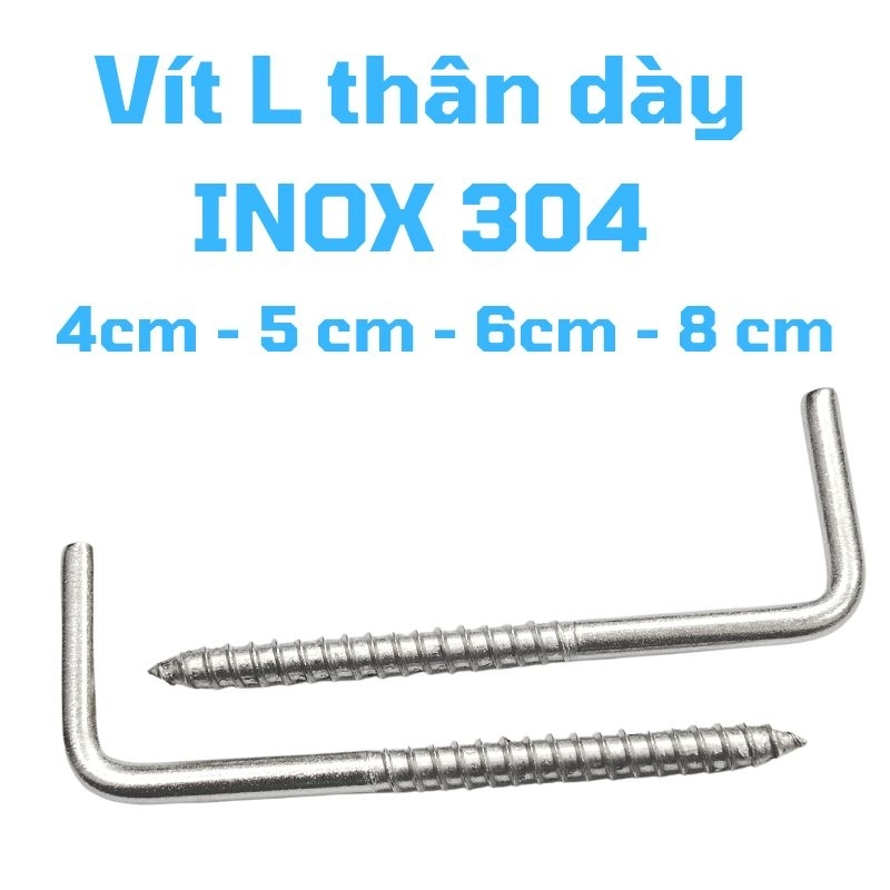 Vít chữ L INOX 304 (Bịch 10 cái) | Shopee Việt Nam
