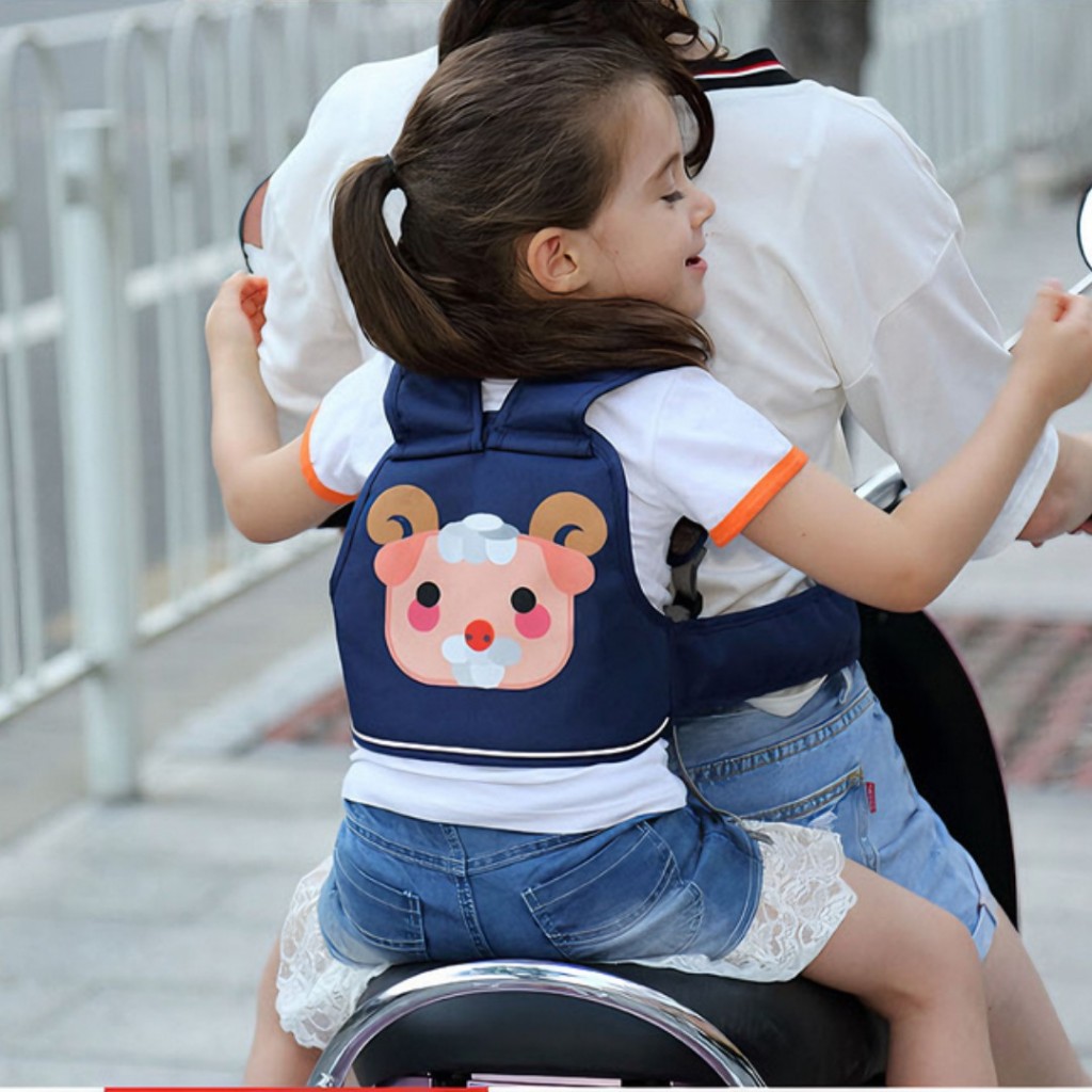 Ảnh Đai đi xe máy cho bé, Đai Xe Máy Đảm Bảo An Toàn Cho Bé KidsWorld được chọn mẫu 1