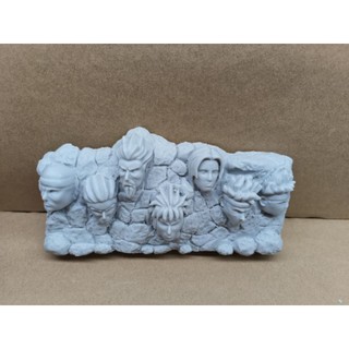 Mô hình Tượng Đài Hokage bằng nhựa composite trang trí bể cá. Dành cho bể cá mini