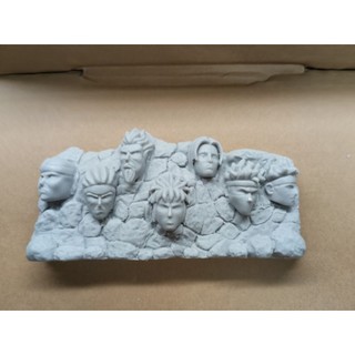 Mô hình Tượng Đài Hokage bằng nhựa composite trang trí bể cá. Dành cho bể cá mini