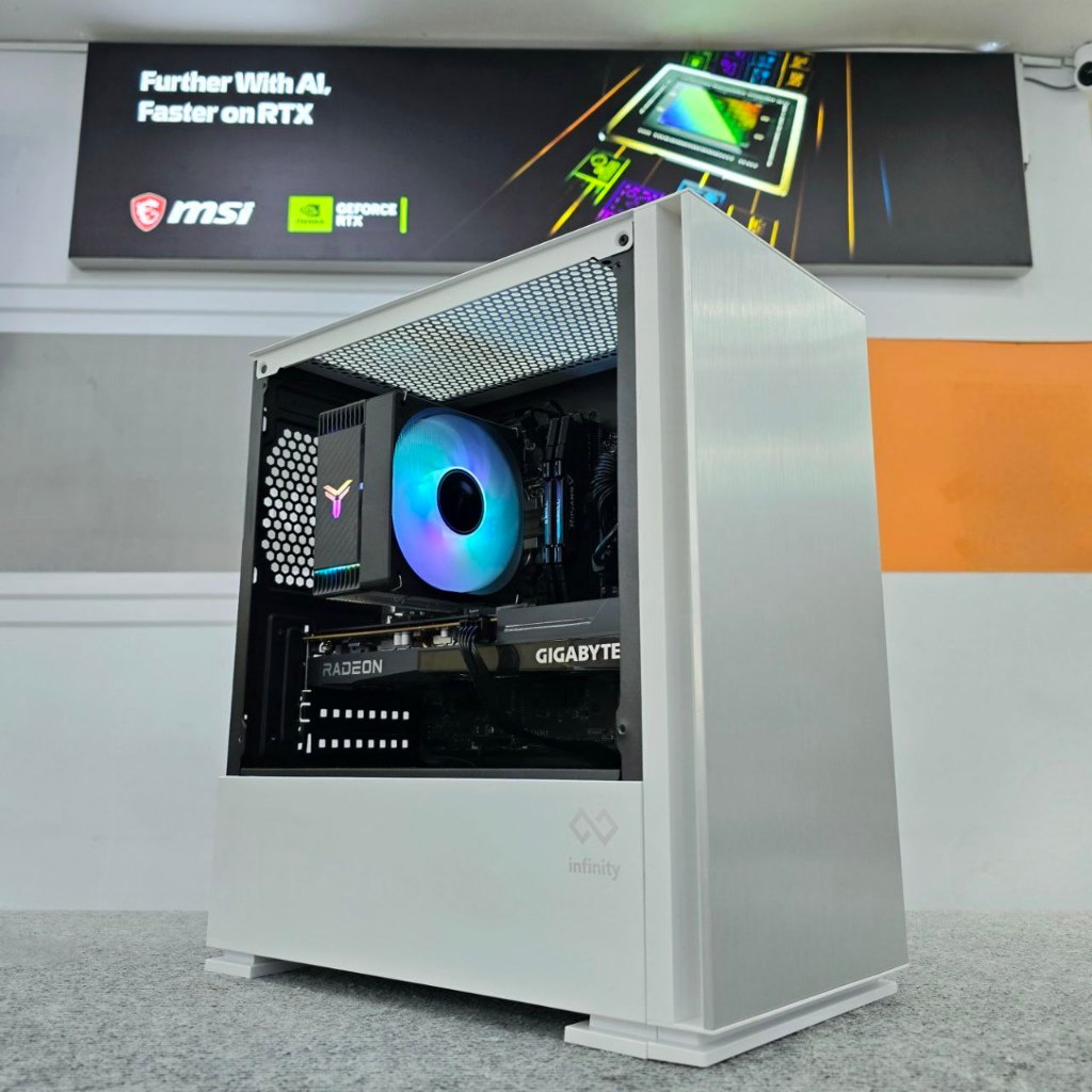 Vỏ case máy tính Infinity Eclipse M – Tempered Glass Case - Mới mặt ...
